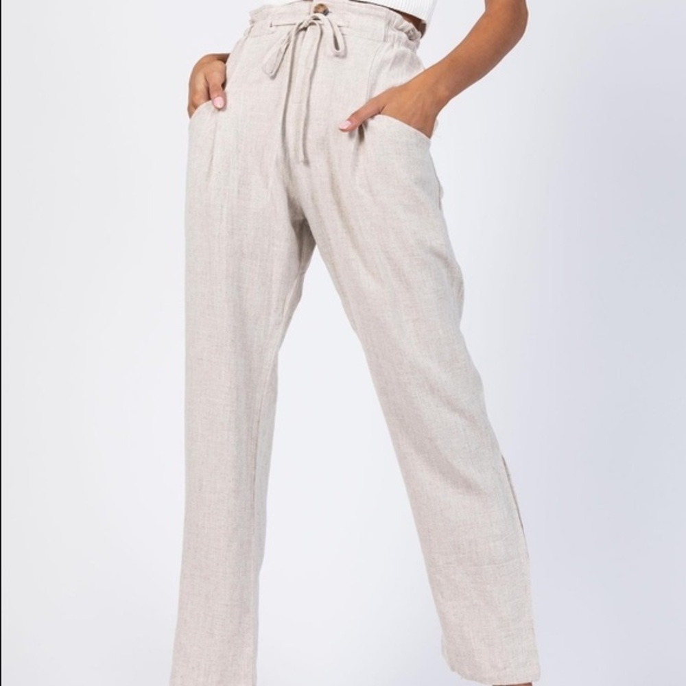 Princess Polly Rex Pant in beige